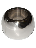Ball stretcher ovale in acciaio temperato - 40 x 35 mm
