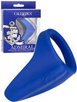 Admiral – Massaggiatore perineale + cockring – blu