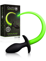 Ouch! Glow in the Dark - Puppy Tail Plug