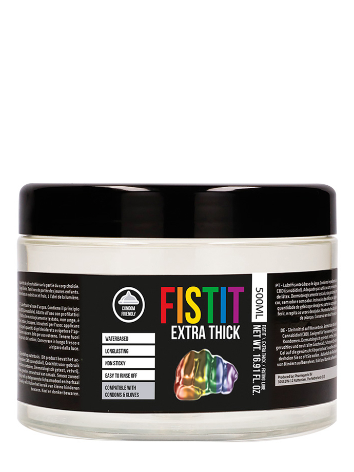 FistIt Rainbow Lubrificante H2O extra denso 500 ml