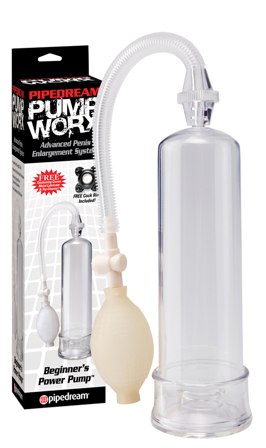Pump Worx - Pompa per pene per principianti - trasparente
