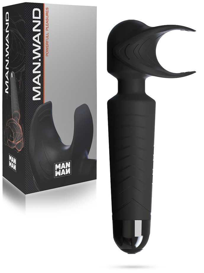 Man Wand - Vibratore per uomini in silicone